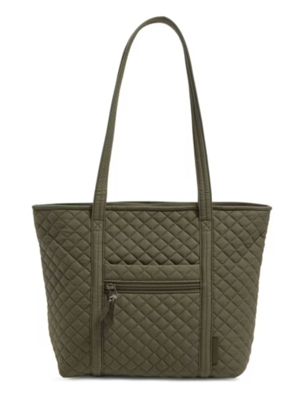 Vera Bradley Olive Green Quilted Tote